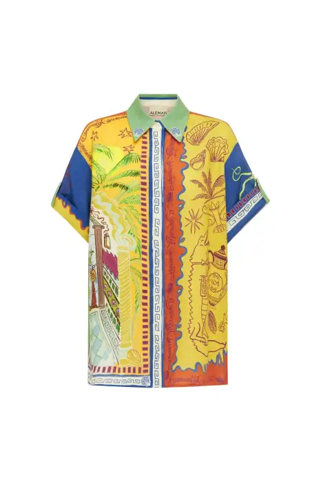 ALEMAIS SURREALIST SUMMER SHIRT