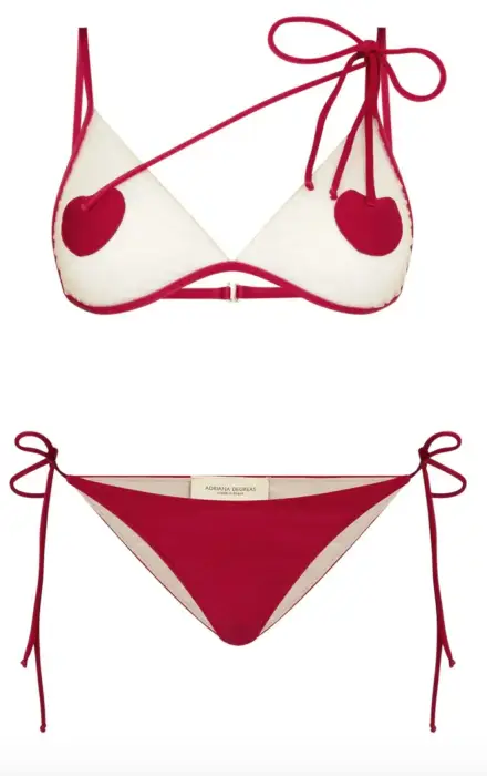 ADRIANA DEGREAS KUPAĆI CHERRY BOMB TULLE TRIANGLE