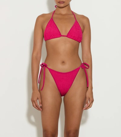 HUNZA GINA BIKINI METALL/RASPB