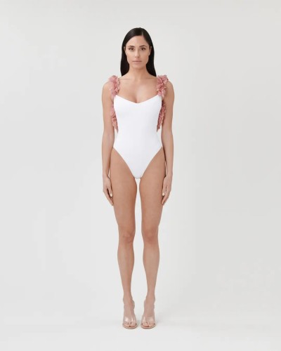 LA REVECHE AMIRA ONE PIECE WHITE/PINK