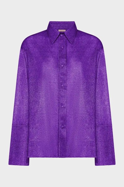 0SEREE GLAZED LUMIERE SLEEVES SHIRT