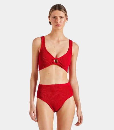 HUNZA NADINE BIKINI RED
