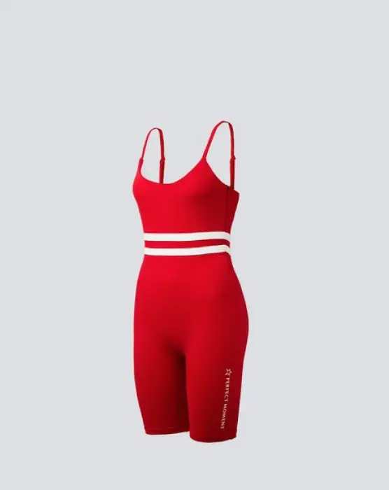 PERFECT MOMENT KOMBINEZON STRIPE FITNESS